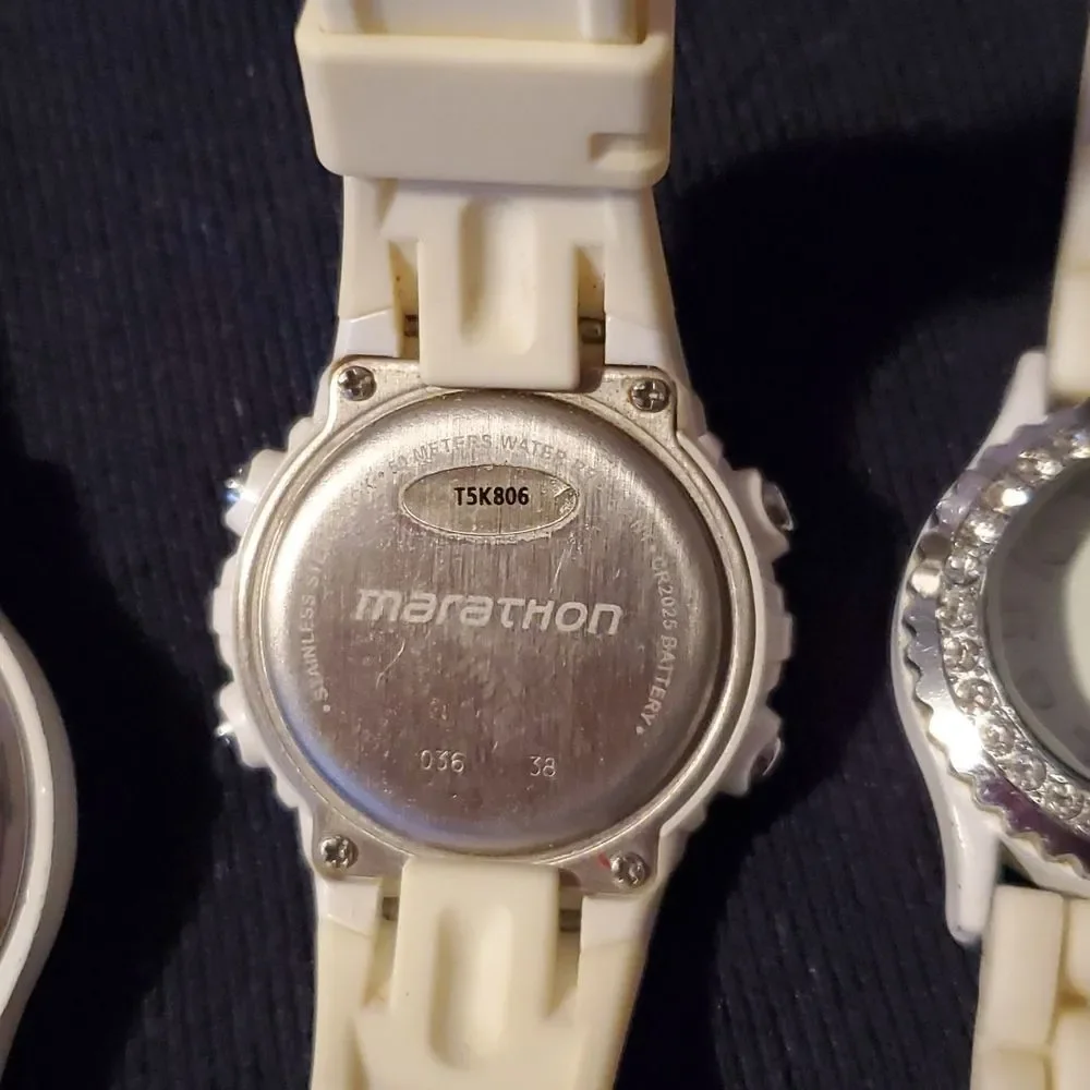 Resellers Collecters Lot 7 White Watch  Women's Working Watches Bands‎ NO OFFERS